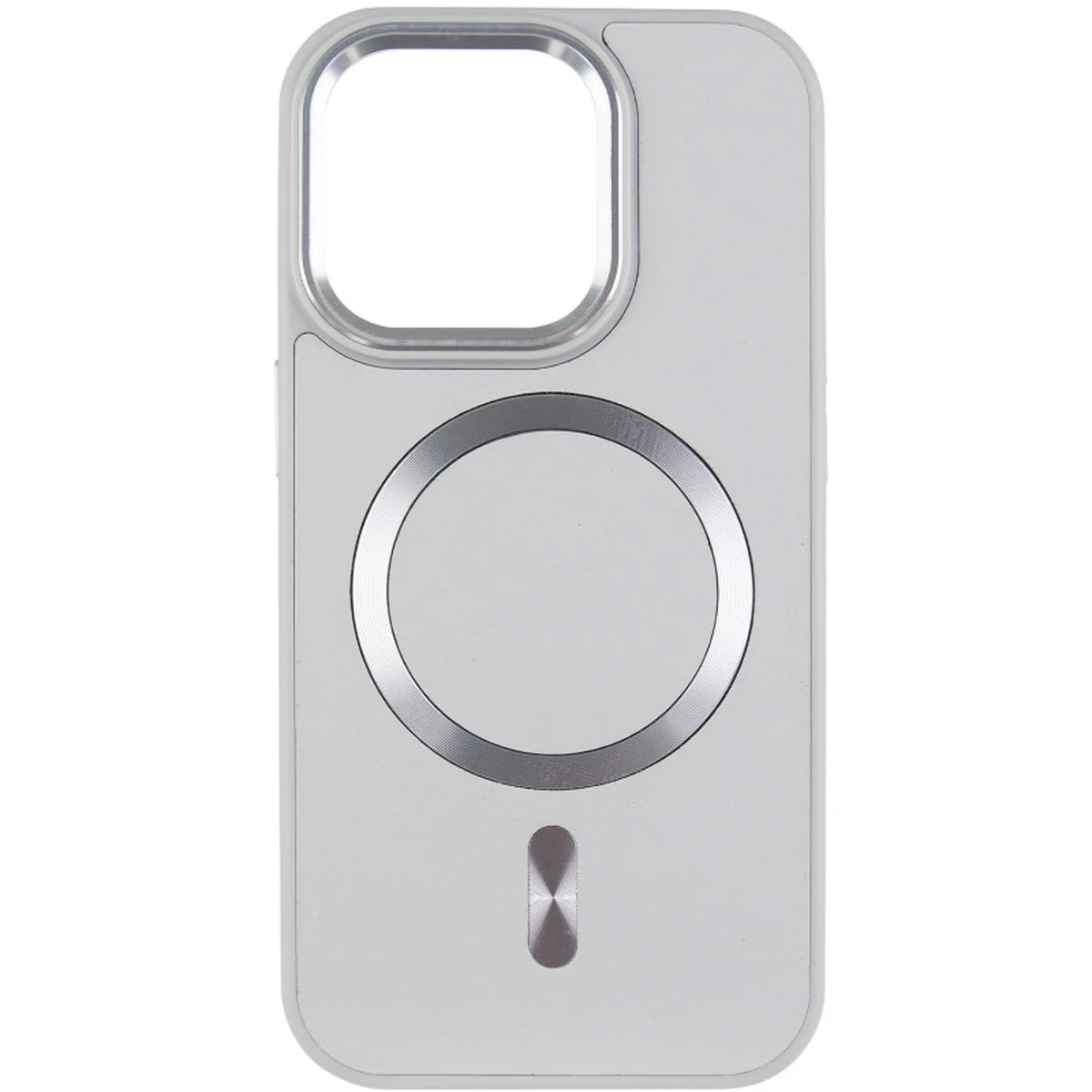 Кожаный чехол SnapCase with MagSafe для Apple iPhone 11 (6.1") Grey