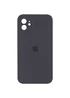 Чехол Silicone Case Square Full Camera Protective (AA) для Apple iPhone 11 (6.1") Серый / Dark Gray