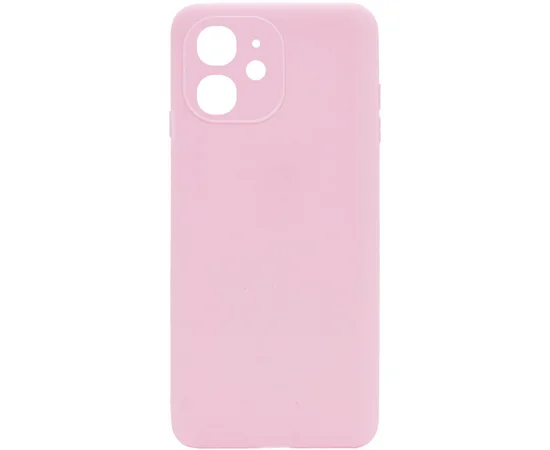 Силиконовый чехол Candy Full Camera для Apple iPhone 11 (6.1") Розовый / Pink Sand