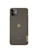 TPU чехол Nillkin Nature Series для Apple iPhone 11 (6.1") Золотой (прозрачный)