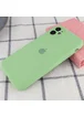 Чехол Silicone Case Full Camera Protective (АА) для Apple iPhone 11 (6.1") Мятный / Mint
