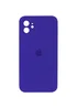 Чехол Silicone Case Square Full Camera Protective (AA) для Apple iPhone 11 (6.1") Фиолетовый / Ultra Violet