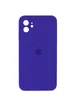 Чохол Silicone Case Square Full Camera Protective (AA) для Apple iPhone 11 (6.1 ") Фіолетовий / Ultra Violet