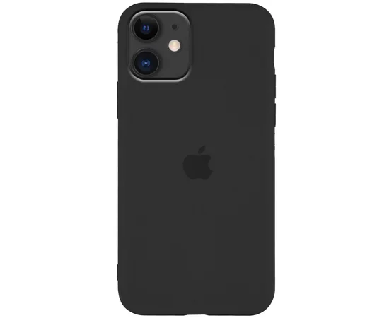 Чехол Silicone Case Slim Full Protective для Apple iPhone 11 (6.1") Серый / Dark Gray