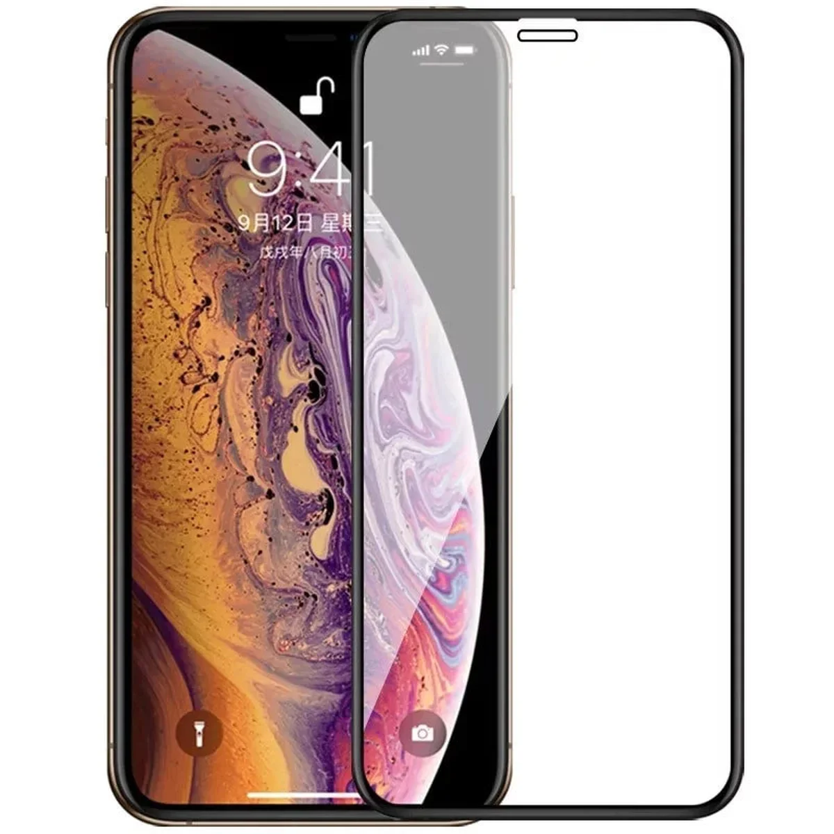 Захисна плівка Ceramics Pro 3D (тех.пак) для Apple iPhone 11 / XR (6.1 ") Чорний