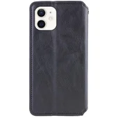 Кожаный чехол-книжка GETMAN Cubic (PU) для Apple iPhone 11 (6.1") Черный