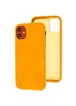 Кожаный чехол Croco Leather для Apple iPhone 11 (6.1") Yellow