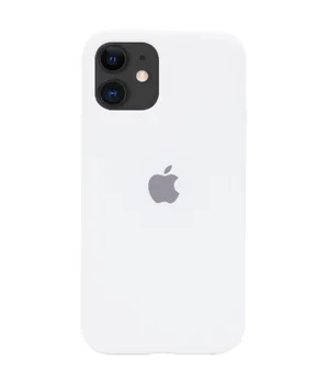 Чехол Silicone case (A) (с закрытым низом) для Apple iPhone 11 (6.1") Белый / White Чехол Silicone case (A) (с закрытым низом) для Apple iPhone 11 (6.1") Белый / White