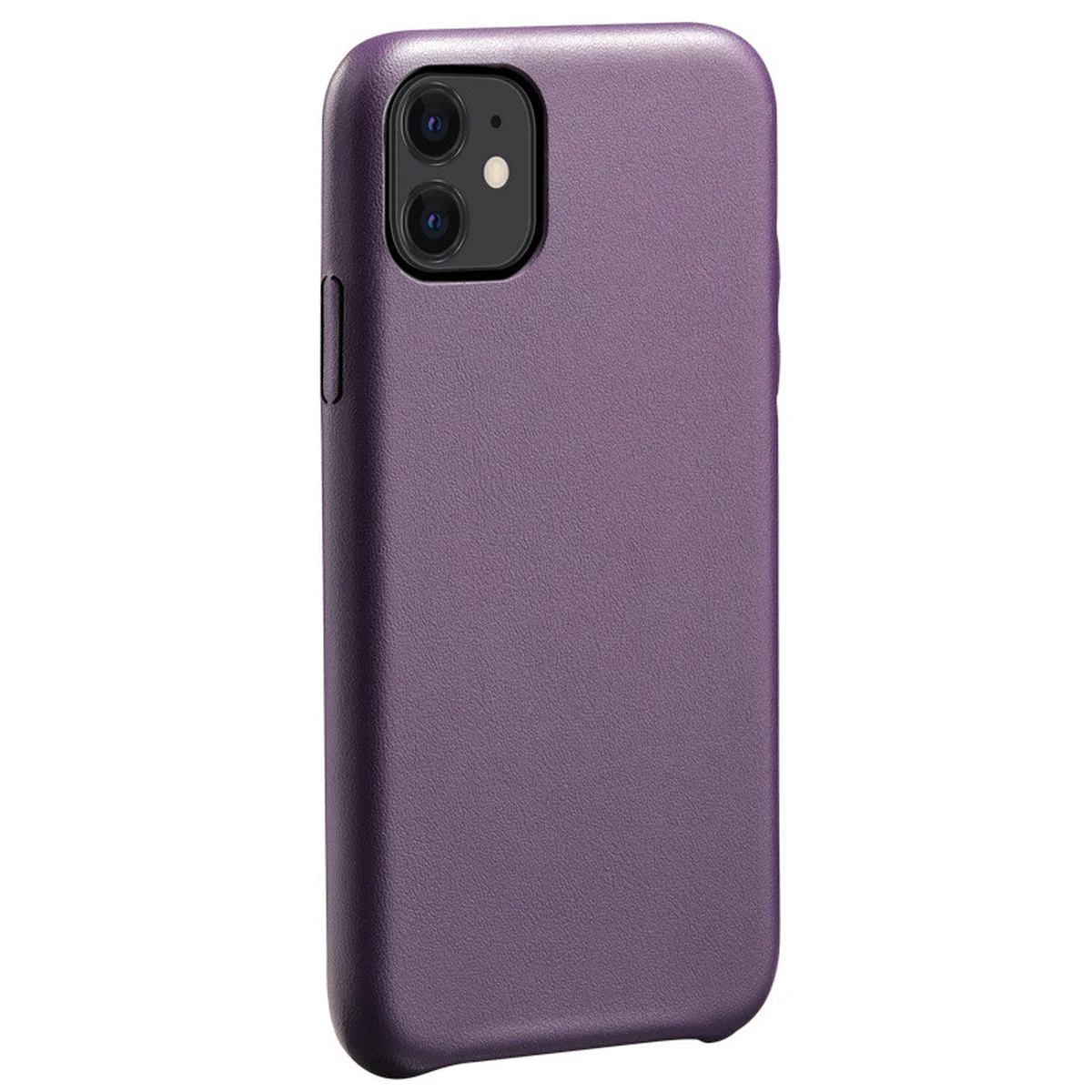 Кожаный чехол AHIMSA PU Leather Case (A) для Apple iPhone 11 (6.1") Фиолетовый