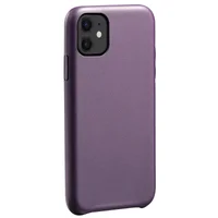 Кожаный чехол AHIMSA PU Leather Case (A) для Apple iPhone 11 (6.1") Фиолетовый