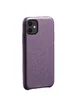 Кожаный чехол AHIMSA PU Leather Case (A) для Apple iPhone 11 (6.1") Фиолетовый