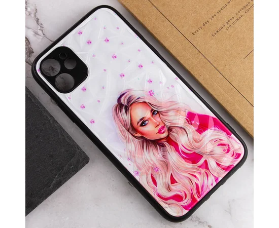 TPU+PC чохол Prisma Ladies для Apple iPhone 11 (6.1") Pink