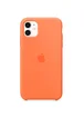 Чехол Silicone case (AAA) для Apple iPhone 11 (6.1") Оранжевый / Vitamin C