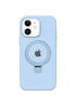 Чохол Silicone Case Full Protective with Ring для Apple iPhone 11 (6.1") Blue