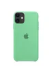 Чехол Silicone case (A) для Apple iPhone 11 (6.1") Зеленый / Spearmint