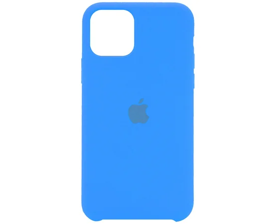 Чехол Silicone Case (AA) для Apple iPhone 11 (6.1") Голубой / Blue
