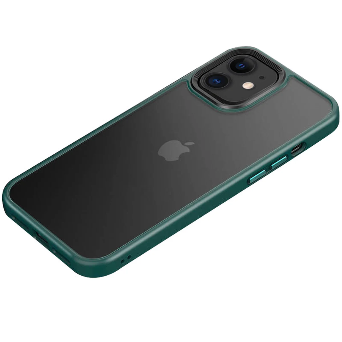 TPU + PC чохол Metal Buttons для Apple iPhone 11 (6.1 ") Зелений
