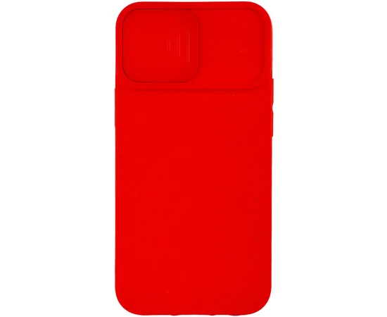 Чехол Camshield Square TPU со шторкой для камеры для Apple iPhone 11 (6.1") Красный