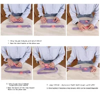 Чехол Handfree с цветным ремешком для Apple iPhone 11 (6.1") Фиолетовый