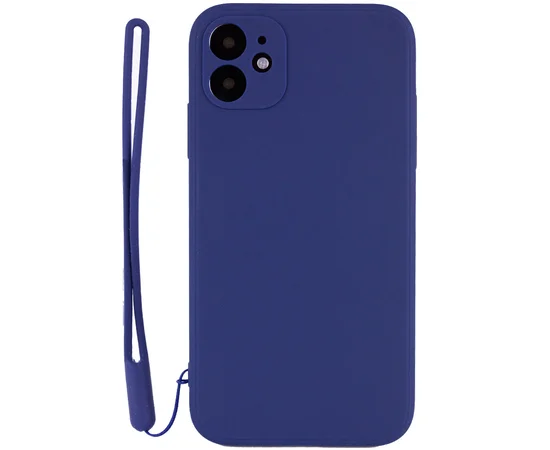 Чехол TPU Square Full Camera для Apple iPhone 11 (6.1") Синий