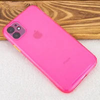 TPU чехол Сolor matte для Apple iPhone 11 (6.1") Розовый