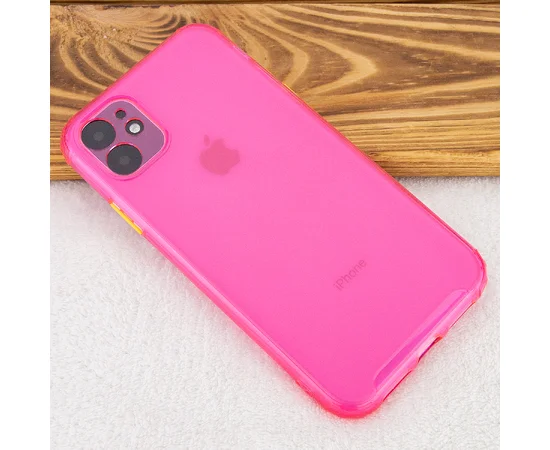 TPU чехол Сolor matte для Apple iPhone 11 (6.1") Розовый