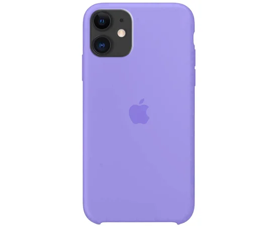 Чехол Silicone case (A) для Apple iPhone 11 (6.1") Сиреневый / Dasheen