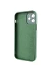 Чехол TPU+Glass Sapphire Midnight для Apple iPhone 11 (6.1") Зеленый / Forest green