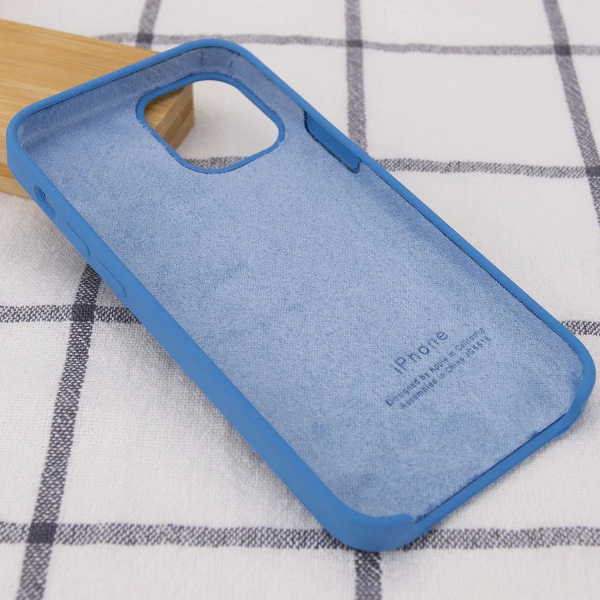 Чехол Silicone Case (AA) для Apple iPhone 11 (6.1") Синий / Denim Blue