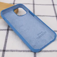 Чехол Silicone Case (AA) для Apple iPhone 11 (6.1") Синий / Denim Blue