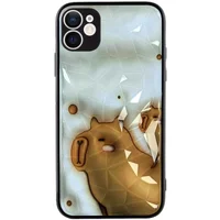 TPU+PC чехол Prisma Fluffie для Apple iPhone 11 (6.1") Capybara