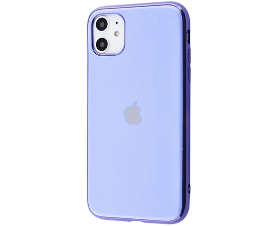 TPU чехол GLOSSY LOGO для Apple iPhone 11 (6.1") Сиреневый