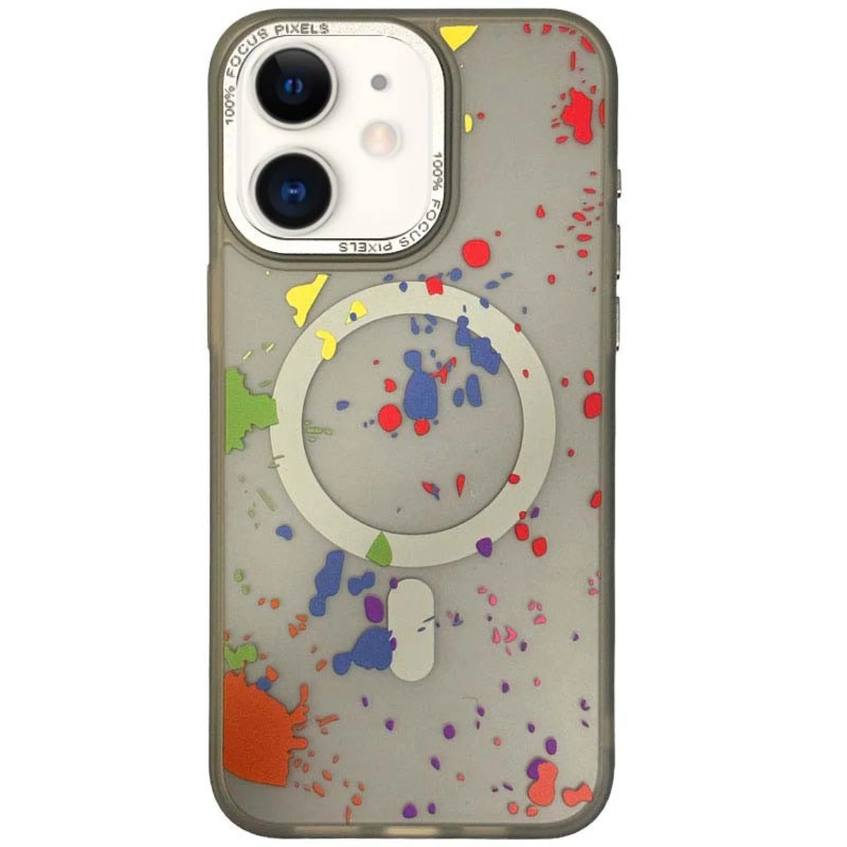 Чехол TPU+PC Flush with MagSafe для Apple iPhone 11 (6.1") Titanium grey