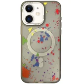 Чехол TPU+PC Flush with MagSafe для Apple iPhone 11 (6.1") Titanium grey