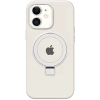 Чехол Silicone Case Full Protective with Ring для Apple iPhone 11 (6.1") White