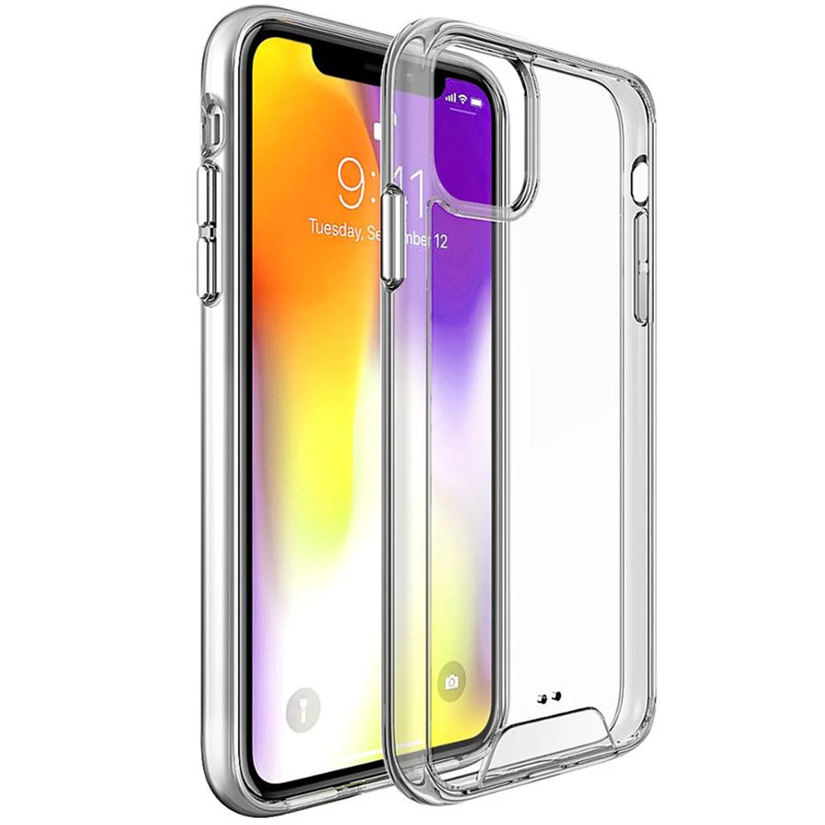 Чехол TPU Space Case transparent для Apple iPhone 11 (6.1") Прозрачный