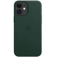 Кожаный чехол Leather Case (AAA) для Apple iPhone 11 (6.1") Forest Green