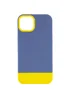 Чохол TPU+PC Bichromatic для Apple iPhone 11 (6.1") Blue / Yellow