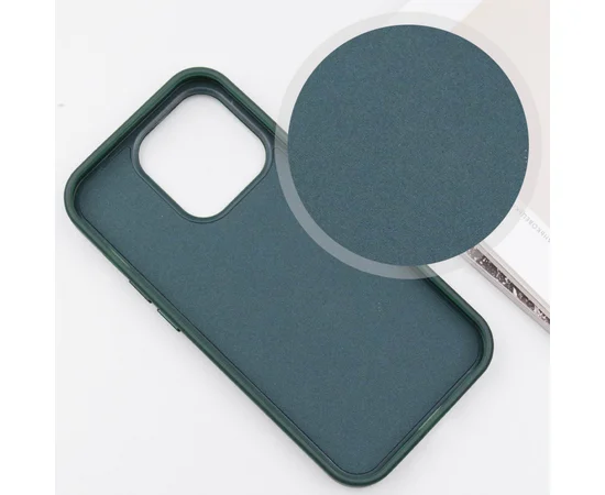 Кожаный чехол SnapCase with MagSafe для Apple iPhone 11 (6.1") Green