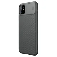 Карбонова накладка Nillkin Camshield (шторка на камеру) для Apple iPhone 11 (6.1 ") Зелений / Dark Green