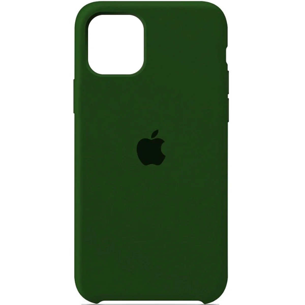Чехол Silicone Case (AA) для Apple iPhone 11 (6.1") Зеленый / Dark Olive