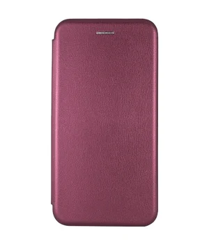 Шкіряний чохол-книжка Classy для Apple iPhone 11 (6.1") Бордовий