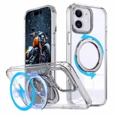 Чехол TPU+PC Empire with MagSafe and Ring для Apple iPhone 11 (6.1") Clear