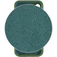 Чехол Silicone Case Lakshmi Square Full Camera для Apple iPhone 11 (6.1") Зеленый / Army green