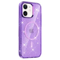 Чехол TPU Eclipse Sparkle (MagFit) для Apple iPhone 11 (6.1") Purple
