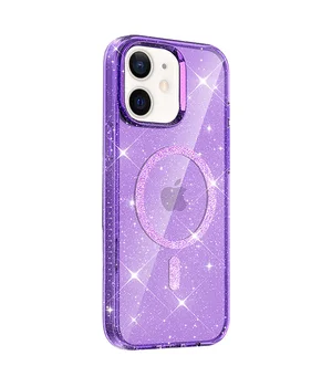 Чохол TPU Eclipse Sparkle (MagFit) для Apple iPhone 11 (6.1") Purple