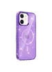 Чохол TPU Eclipse Sparkle (MagFit) для Apple iPhone 11 (6.1") Purple