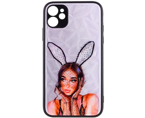 TPU+PC чохол Prisma Ladies для Apple iPhone 11 (6.1") Rabbit
