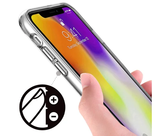 Чохол TPU Space Case transparent для Apple iPhone 11 (6.1 ") Прозорий