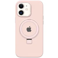 Чехол Silicone Case Full Protective with Ring для Apple iPhone 11 (6.1") Pink